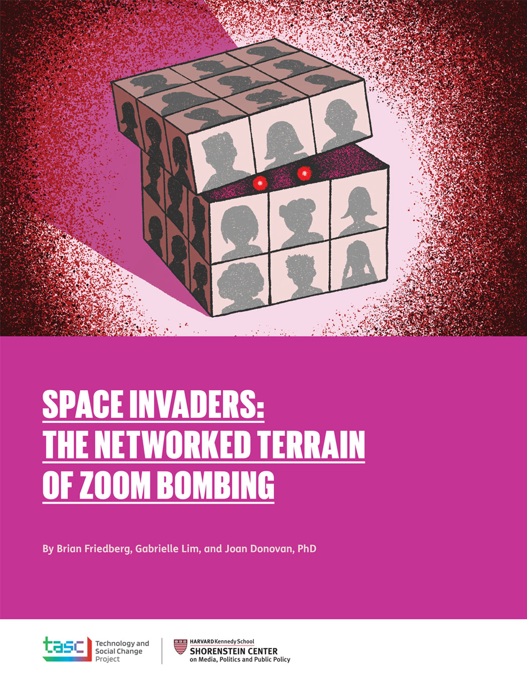 Space Invaders: The Networked Terrain of Zoom Bombing report cover