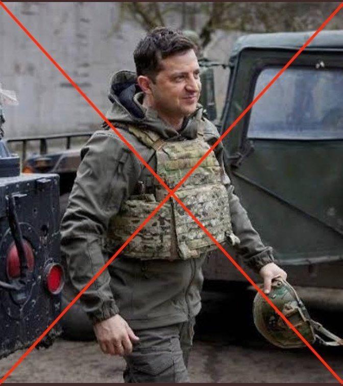 An image of Zelensky that is not from 2022. 