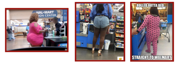 Three screenshots of memes showing Black women shoping.